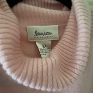 Pink 100% Cashmere Sweater by Neiman Marcus